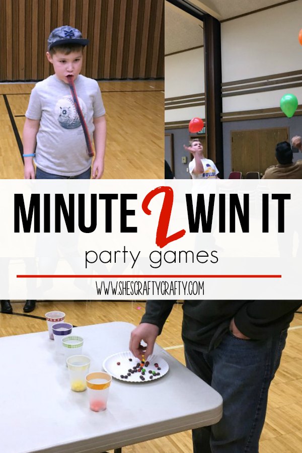 She's Crafty: Minute to Win it games for Teens