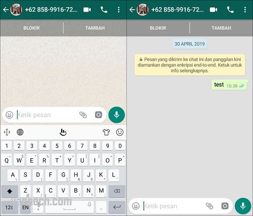 Cara Kirim WhatsApp ke Nomor yang Belum disimpan Tanpa Aplikasi