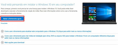  Site de Downloads da Microsoft - Baixar Windows 10