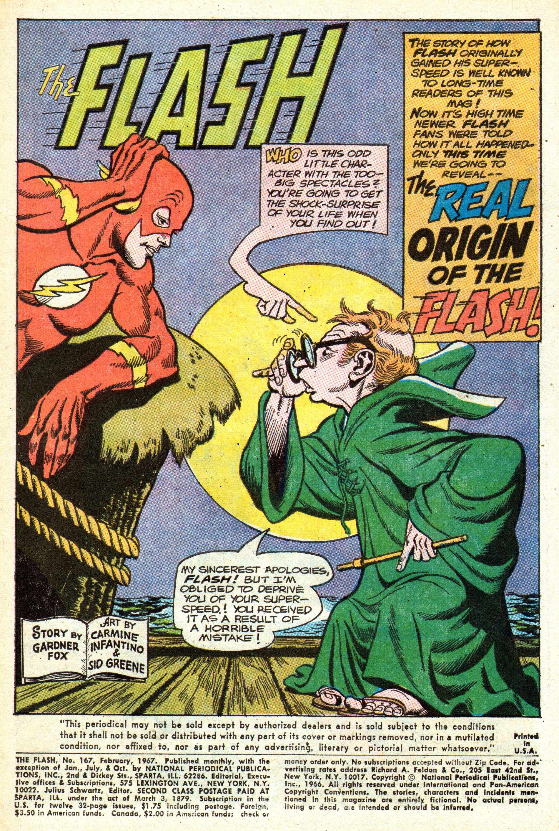 Read online The Flash (1959) comic -  Issue #167 - 3