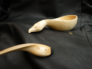kuksa spoon carving first steps 