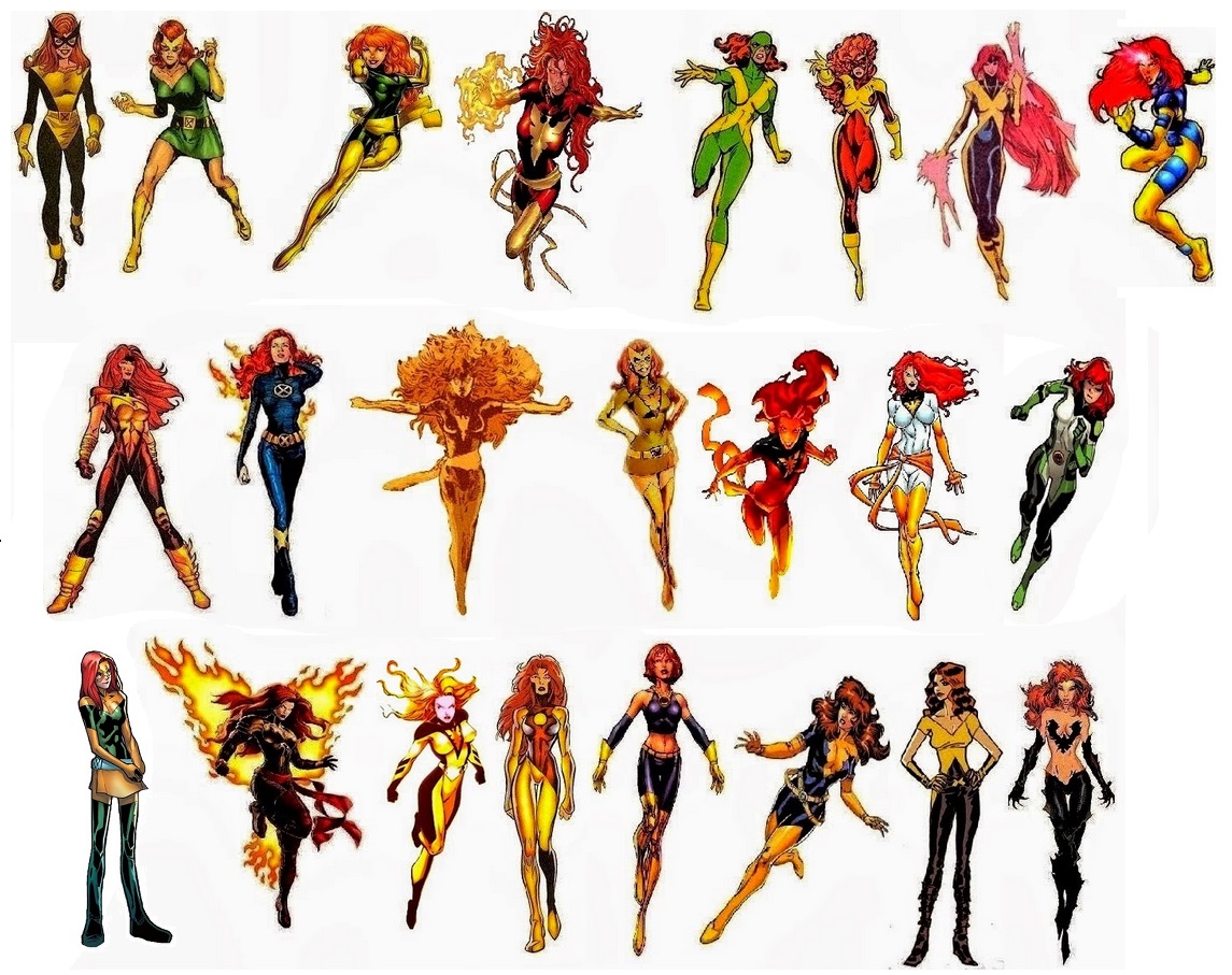 The Comic Book Hero: Jean Grey's Phoenix costume history.
