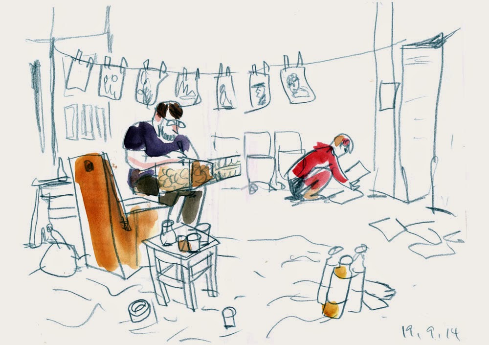 Detlef Surrey Skizzenblog 2014