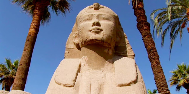 The Sphinx of Luxor Temple - Tourism in Luxor - www.tripsinegypt.com