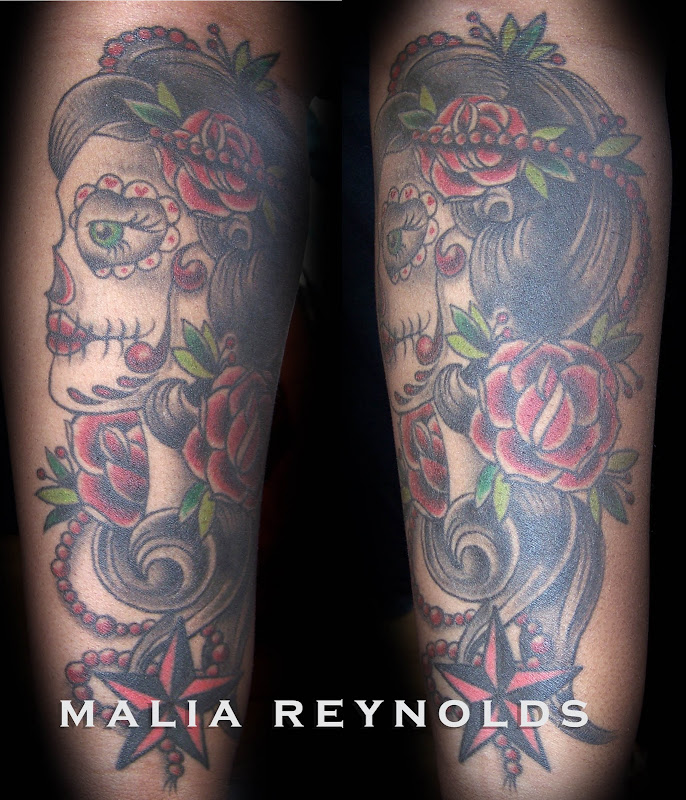 new tattoos from malia title=