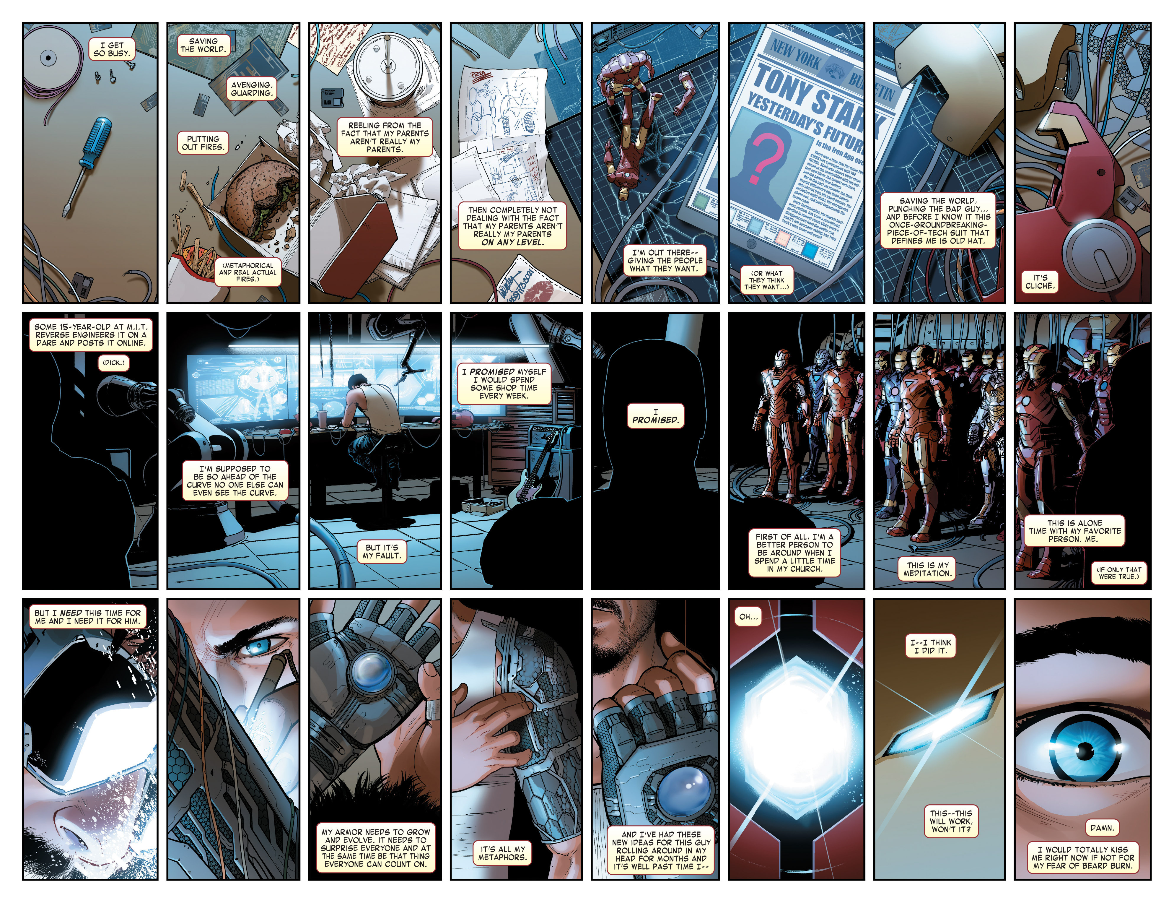 Read online Invincible Iron Man (2015) comic -  Issue #1 - 6