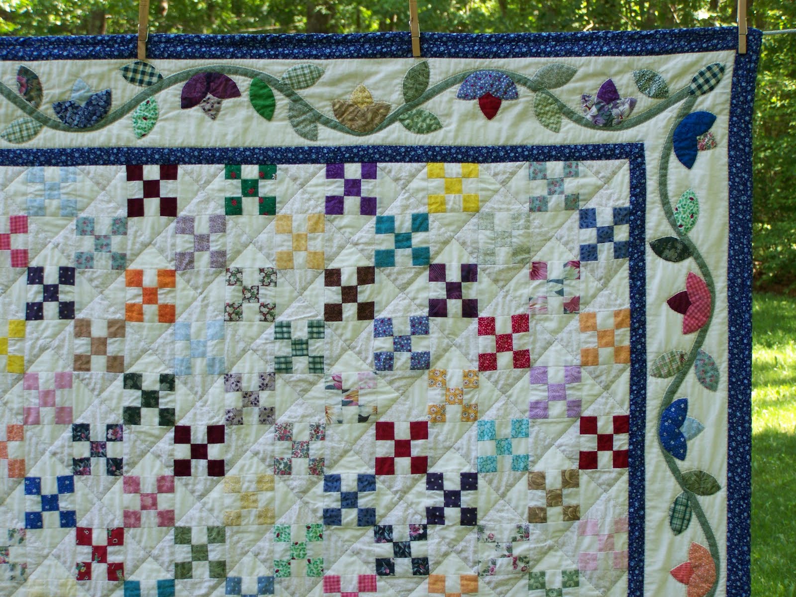 When Life Gives You Scraps Make Quilts Nine Patch Hourglass when-life-gives-you-scraps-make-quilts-nine-patch-hourglass