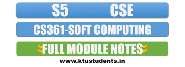 ktu soft computing note full cs361 s5 cse note elective