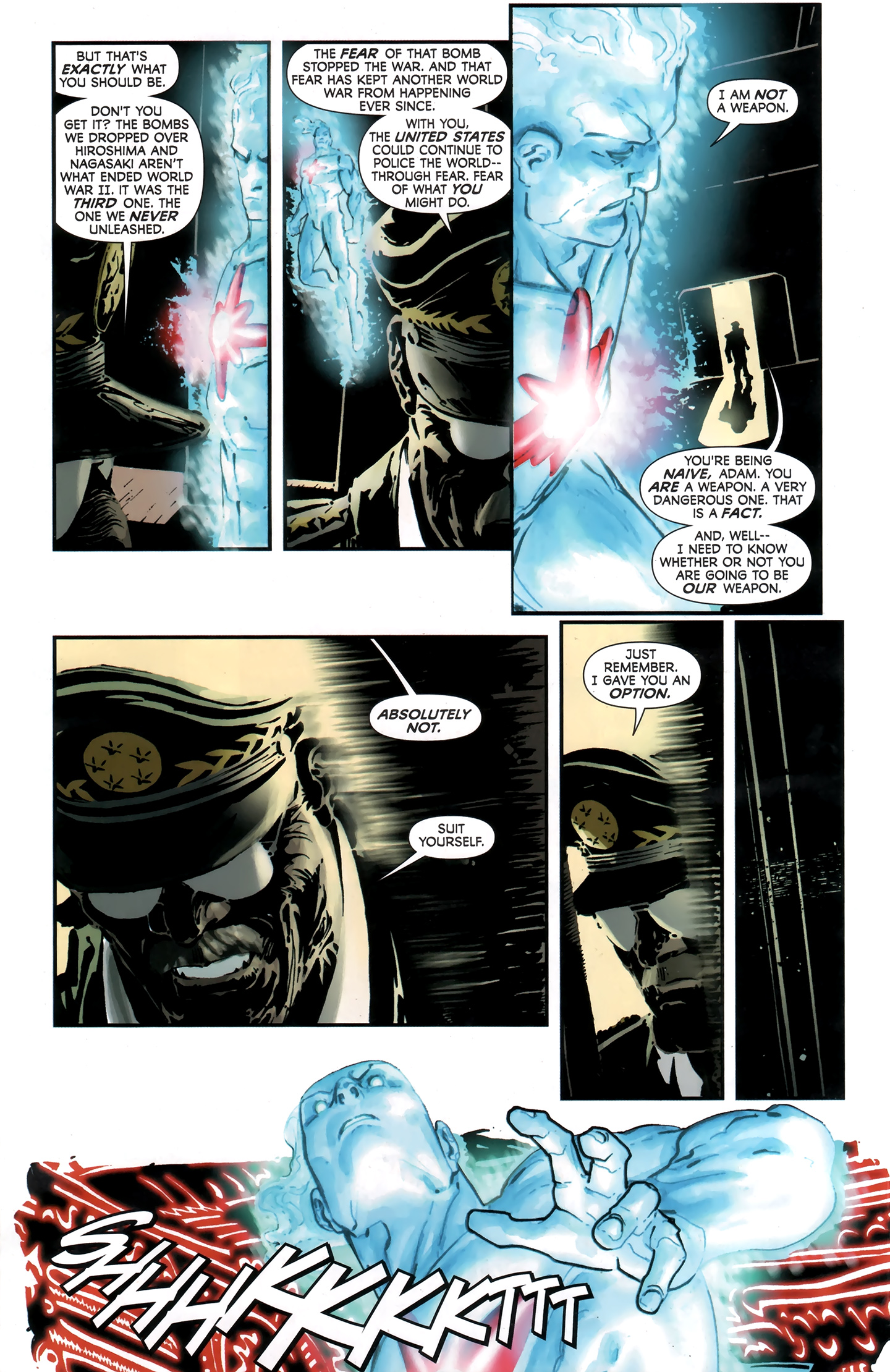 Read online Captain Atom comic -  Issue #4 - 7