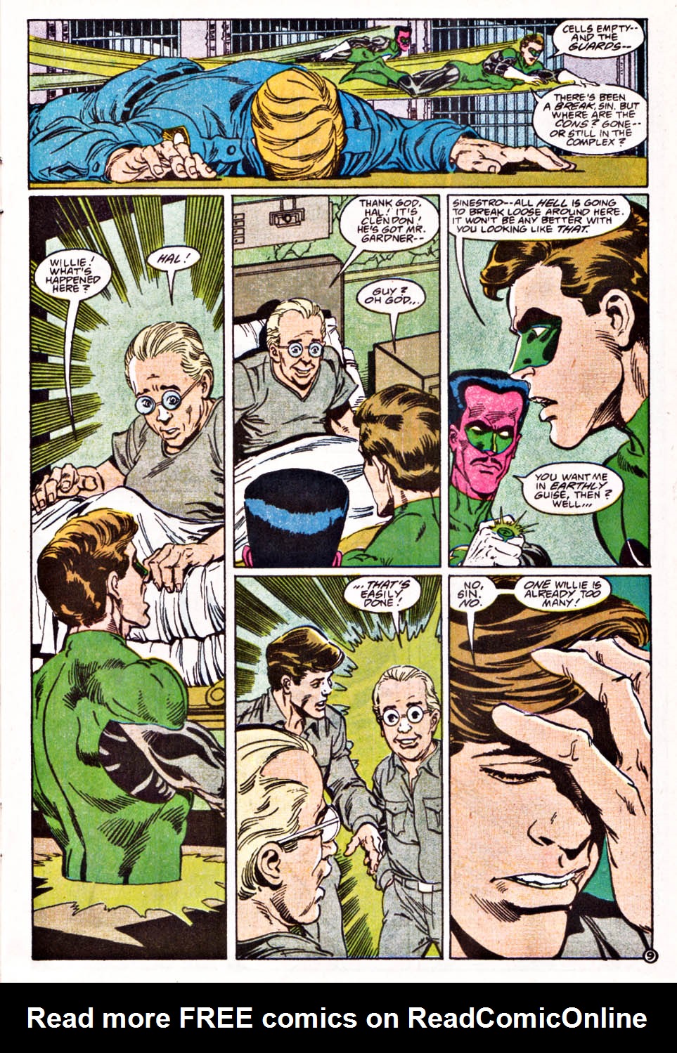 Read online Green Lantern: Emerald Dawn II comic -  Issue #5 - 10