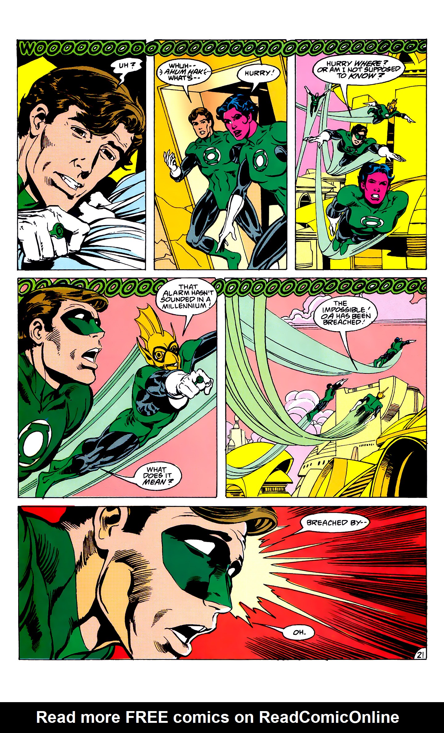 Read online Green Lantern: Emerald Dawn comic -  Issue #4 - 22
