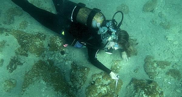 Cidade submersa na Grécia