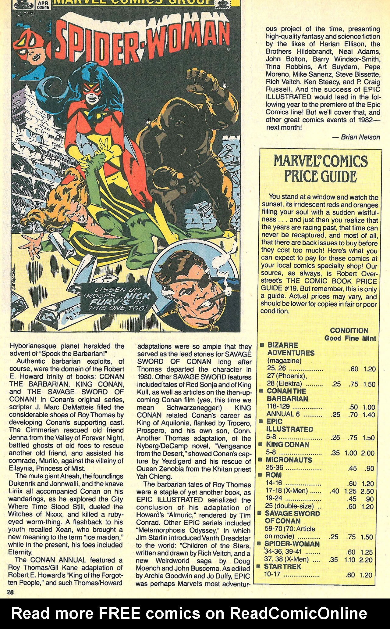 Read online Marvel Age comic -  Issue #90 - 28