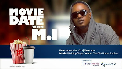 100 fans of MI Abaga on movie date courtesy of First Bank Nigeria 