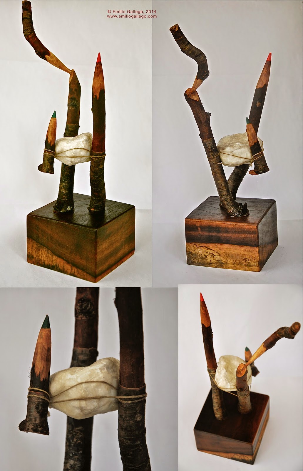 Elementos Esenciales, escultura, 2014.