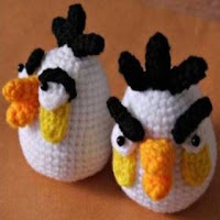 PATRON PAJARO BLANCO ANGRY BIRDS AMIGURUMI 27894