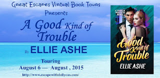 http://www.escapewithdollycas.com/great-escapes-virtual-book-tours/books-currently-on-tour/a-good-kind-of-trouble-by-ellie-ashe/