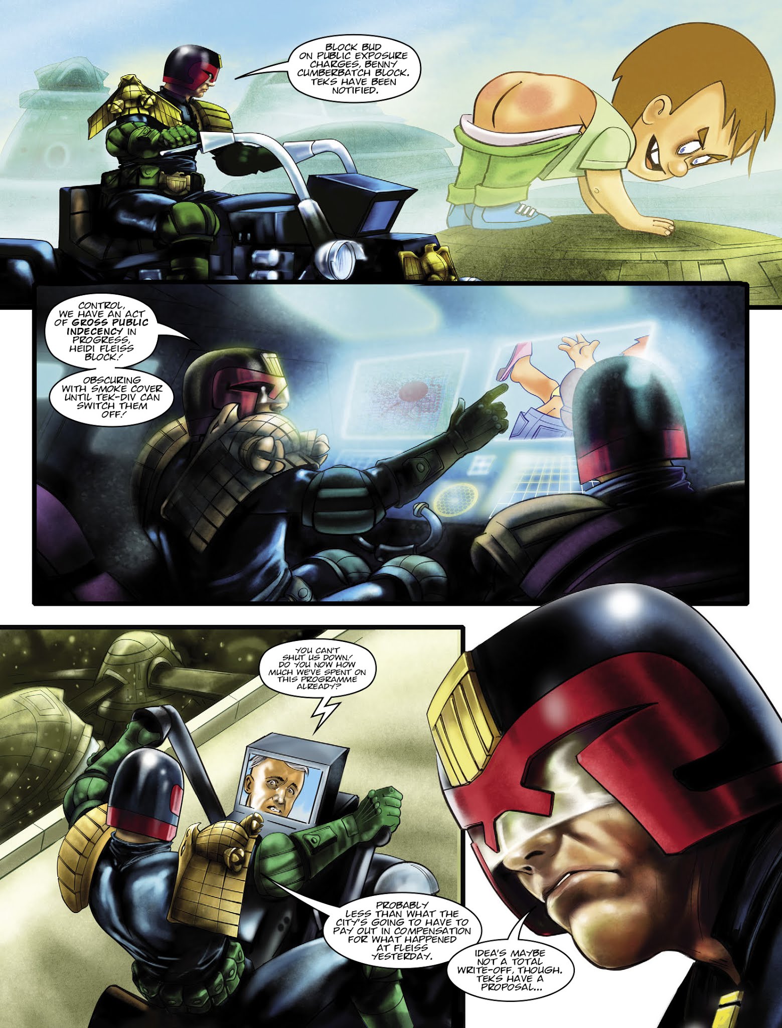 Read online 2000 AD comic -  Issue #2114 - 7