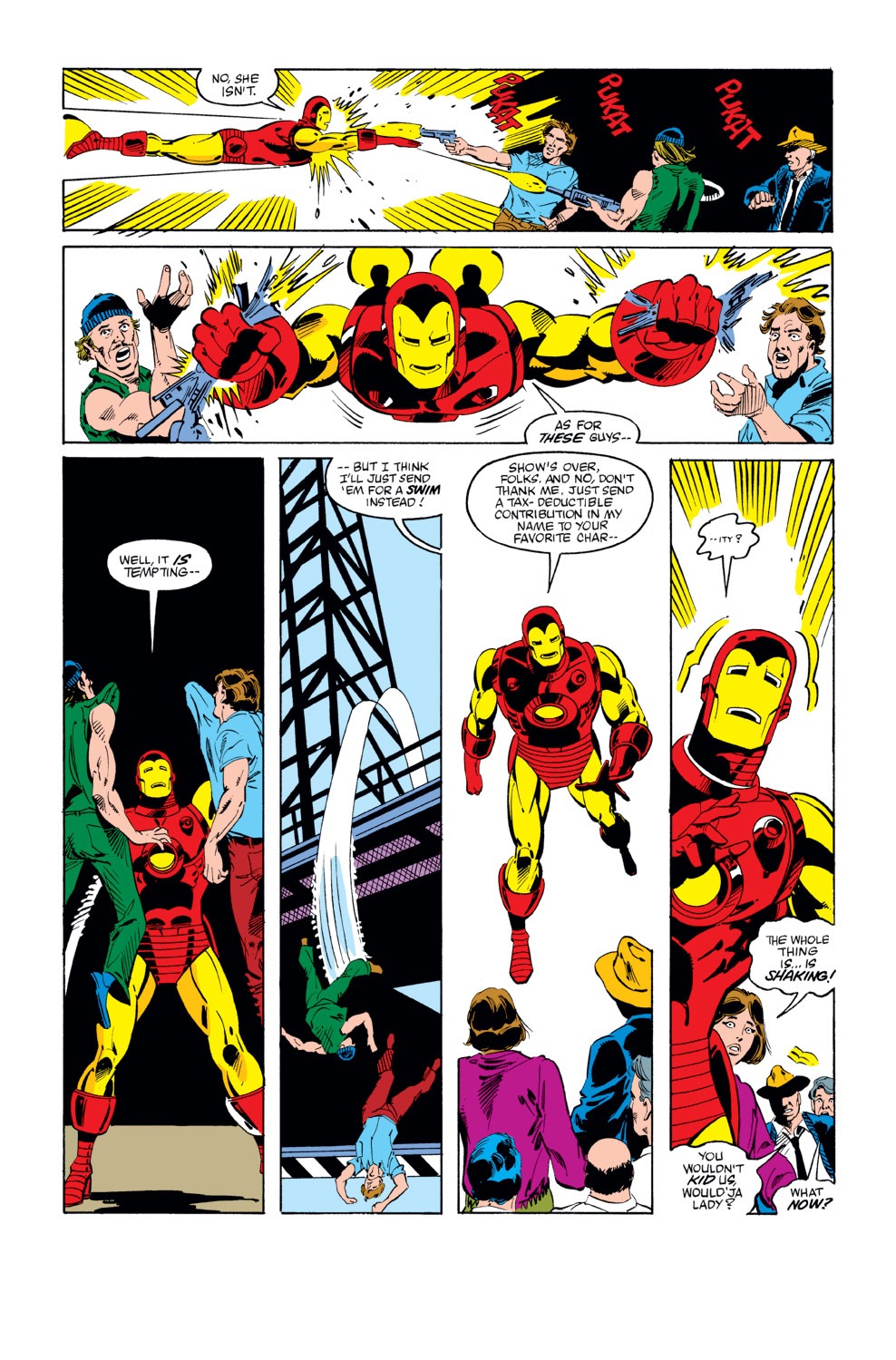 Read online Iron Man (1968) comic -  Issue #186 - 14