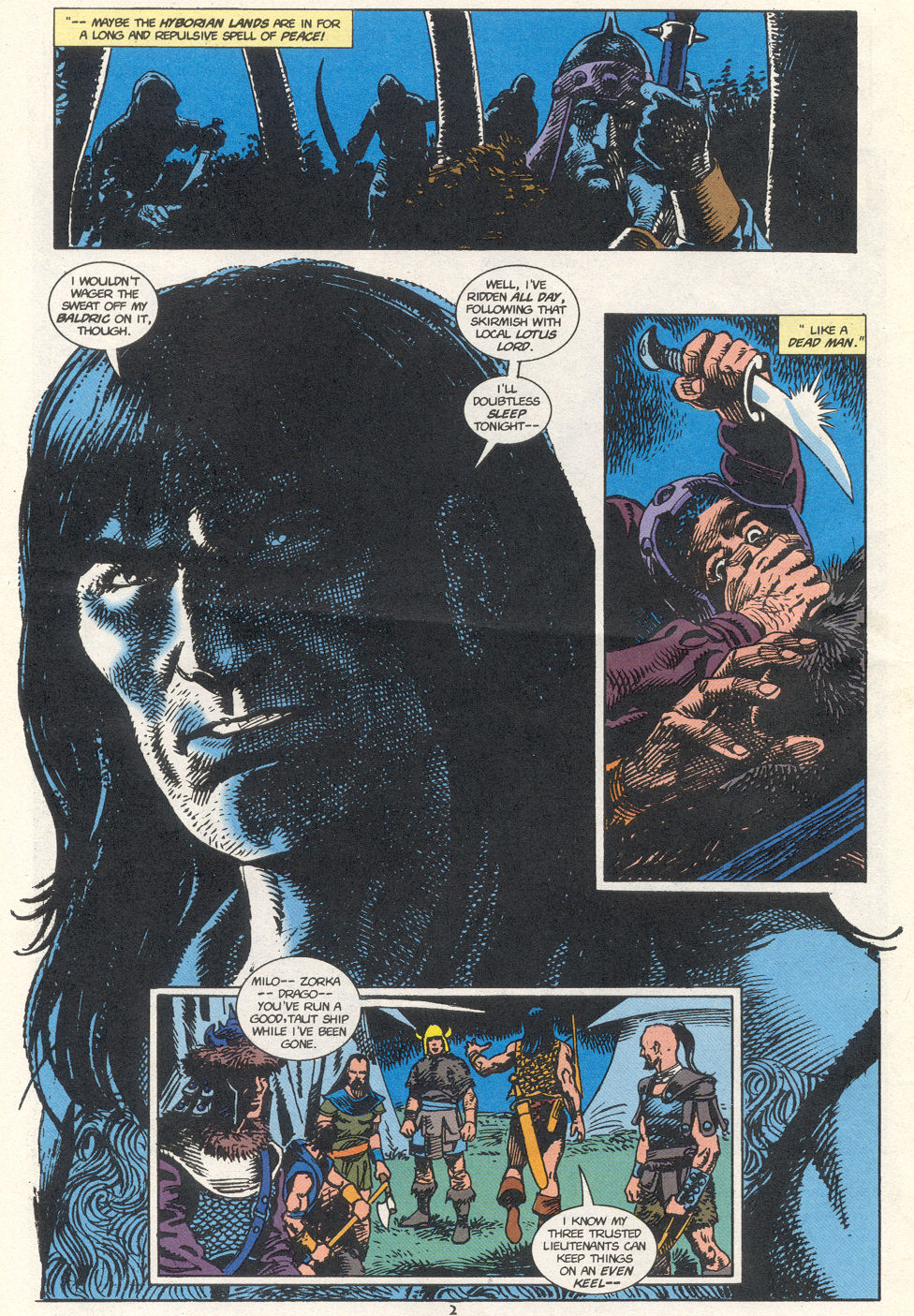 Read online Conan the Barbarian (1970) comic -  Issue #274 - 3