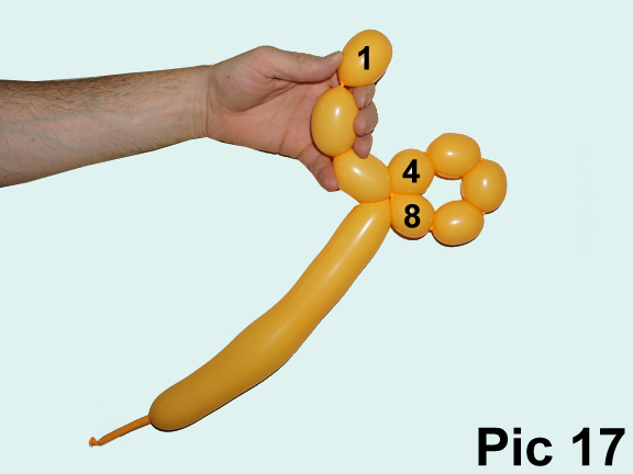 CLASSICAL: Balloon flower. How to make one balloon flower