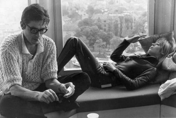 Pictures of Marianne Faithfull in 'The Girl on a Motorcycle' (1968