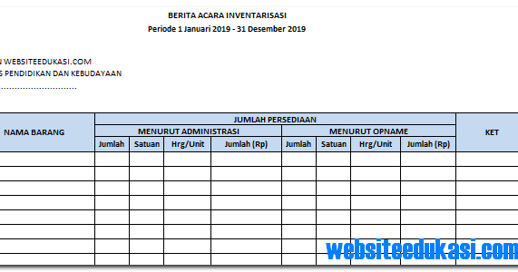 Kartu Persediaan Barang Inventaris Sekolah 2019 Kumpulan Soal Dan Kunci Jawaban