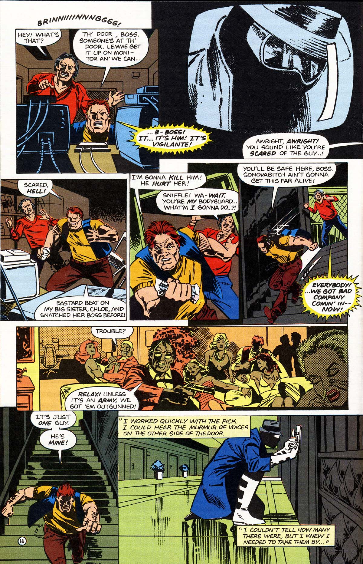 Read online Vigilante (1983) comic -  Issue #40 - 18