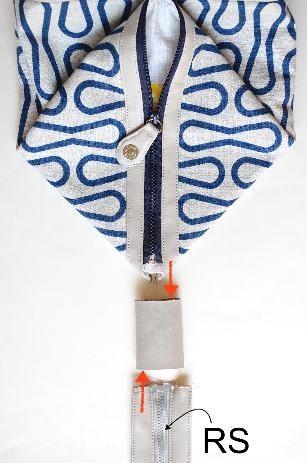 ikat bag Zip A Bag Chapter 10 DiamondFront Backpack