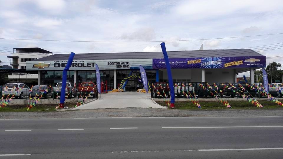 Meja Rasa KK (Blog) Boston Auto Sdn Bhd open new CHEVROLET 3S Centre