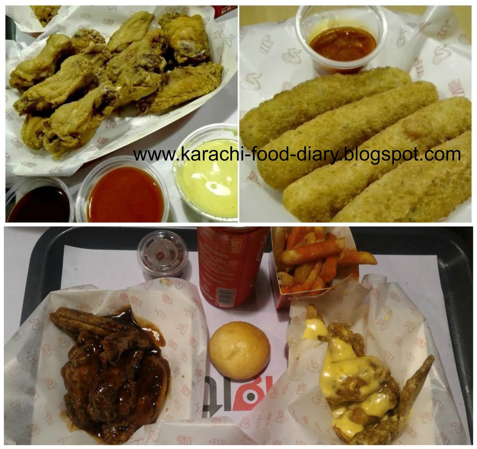 Karachi Food Diary Best Chicken wings of Karachi without a doubt