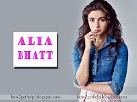 आलिया भट्ट - best wallpapers, alia bhatt, in blue top and white skirt