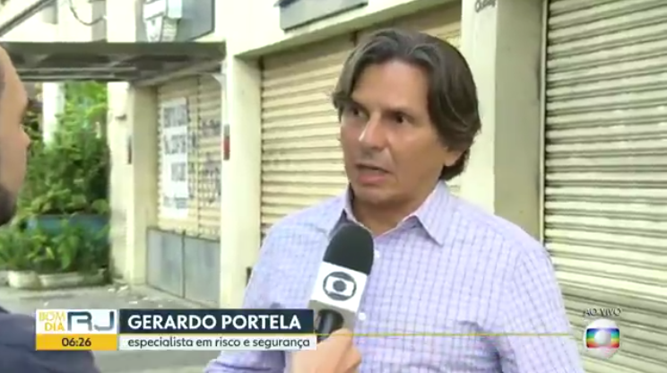 Gerardo Portela da Ponte Junior: GERARDO PORTELA - REDE GLOBO - INCÊNDIO NA  REFINARIA DE MANQUINHOS