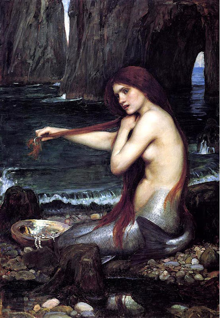  Waterhouse mermaid painting 