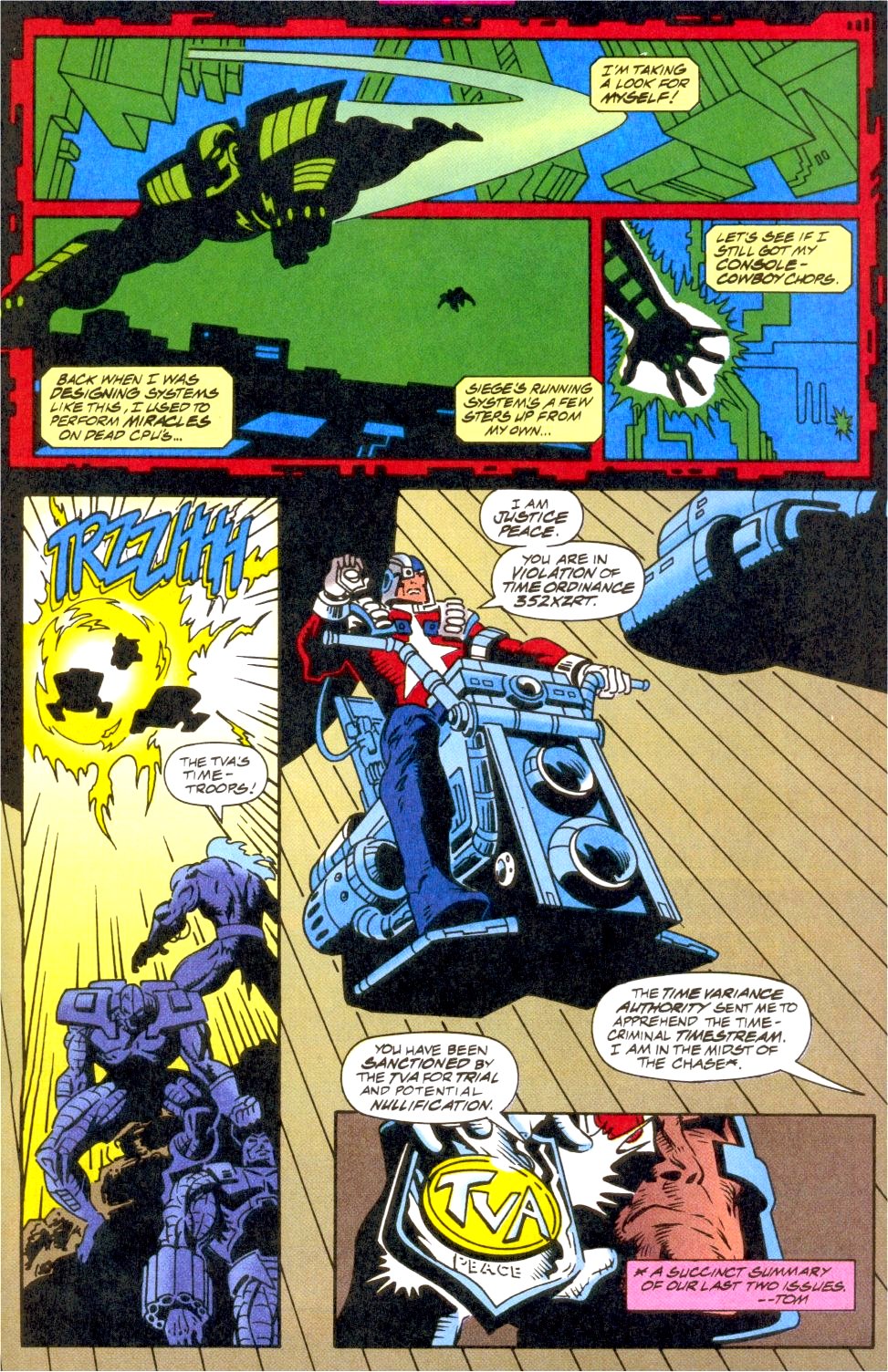 Read online Deathlok (1991) comic -  Issue #33 - 4
