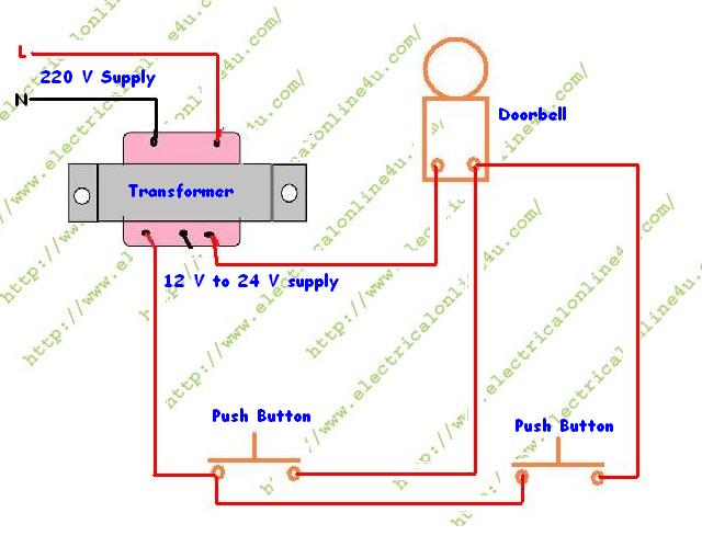 Doorbell Wiring Diagram Single Button from 2.bp.blogspot.com