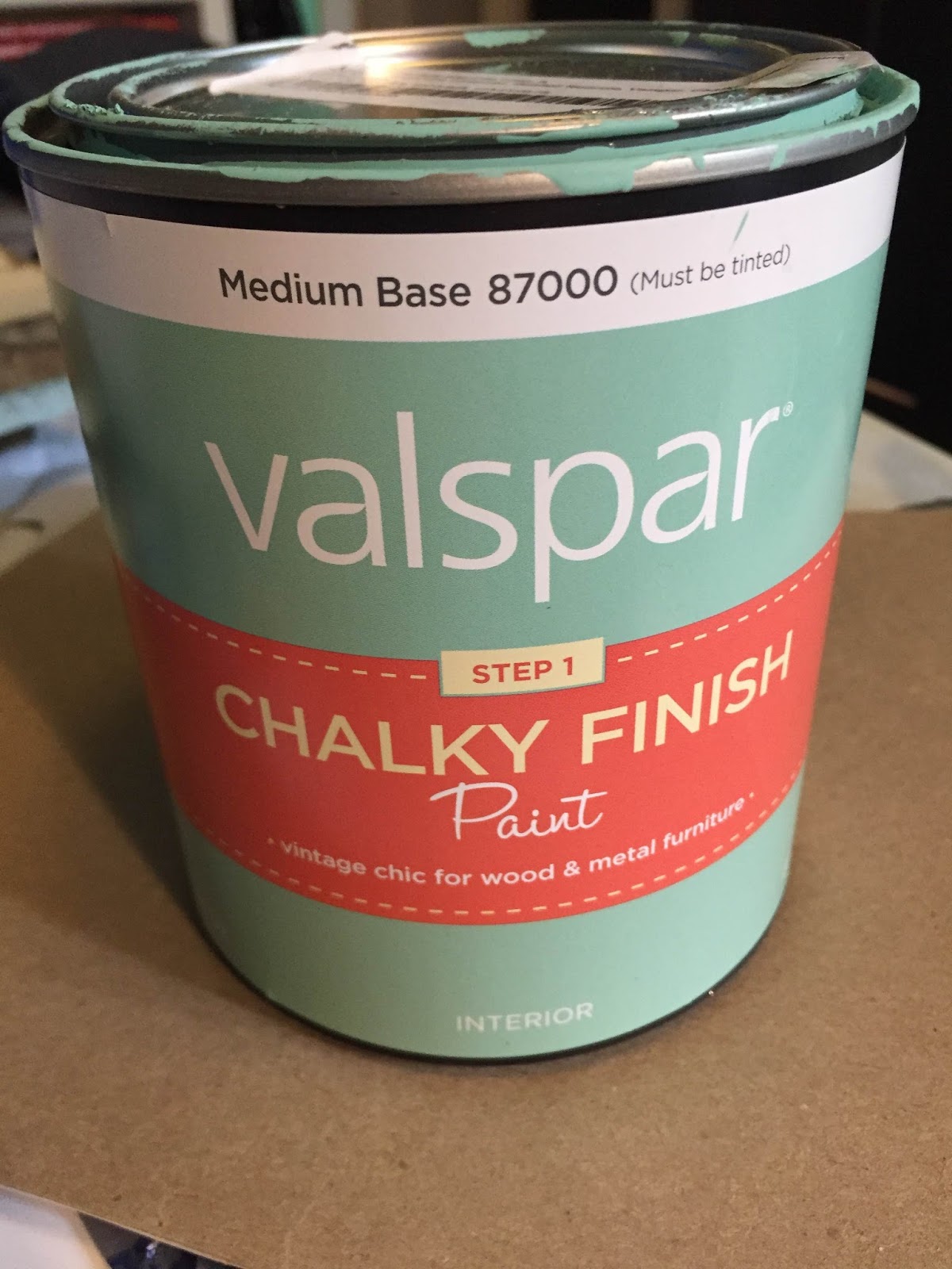 The Dabbling Crafter Review Of Valspar Chalk Paint