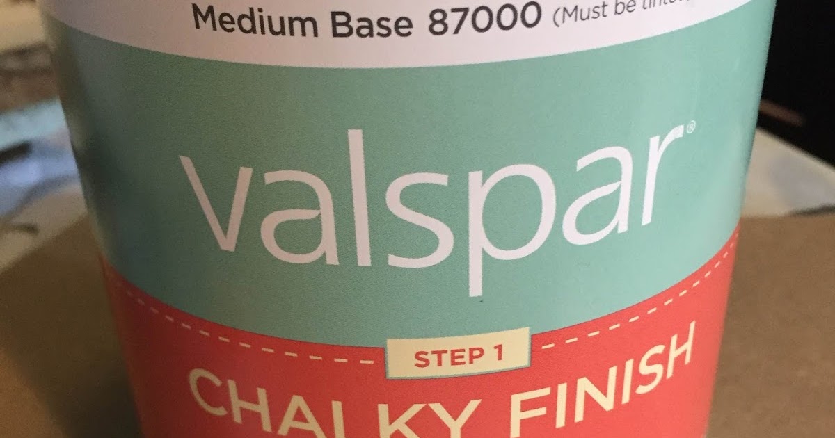 Review of Valspar Chalk Paint The Dabbling Crafter