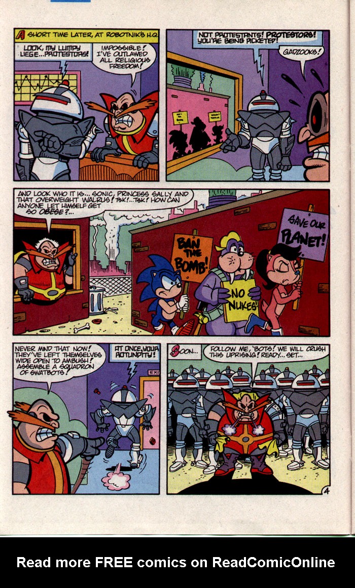 Sonic The Hedgehog (1993) issue 3 - Page 5