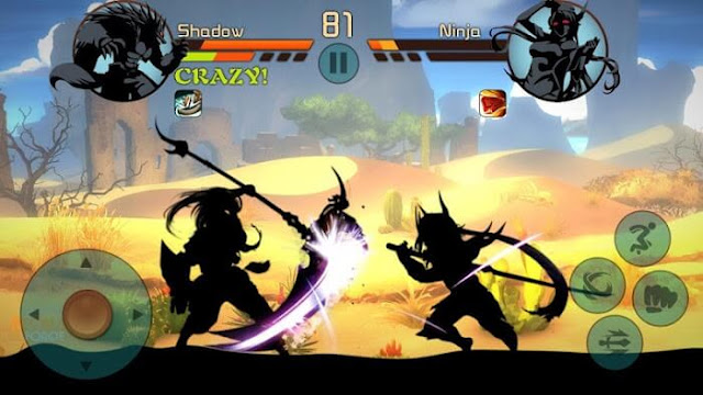 تحميل لعبة shadow fight 2 مهكرة للاندرويد apk