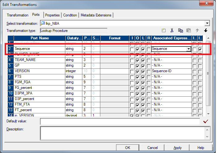 Informatica PowerCenter Notes NewLookupRow Vs Update Dynamic Cache Condition Vs Associated 