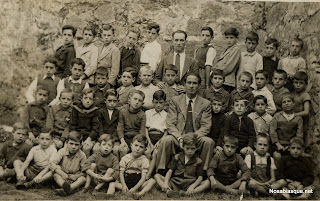 Grupo escolar de candelario Salamanca en 1940