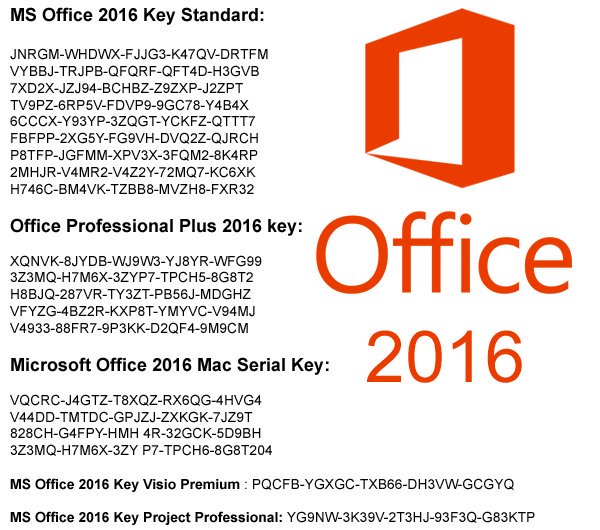 buy microsoft office 2016 license key
