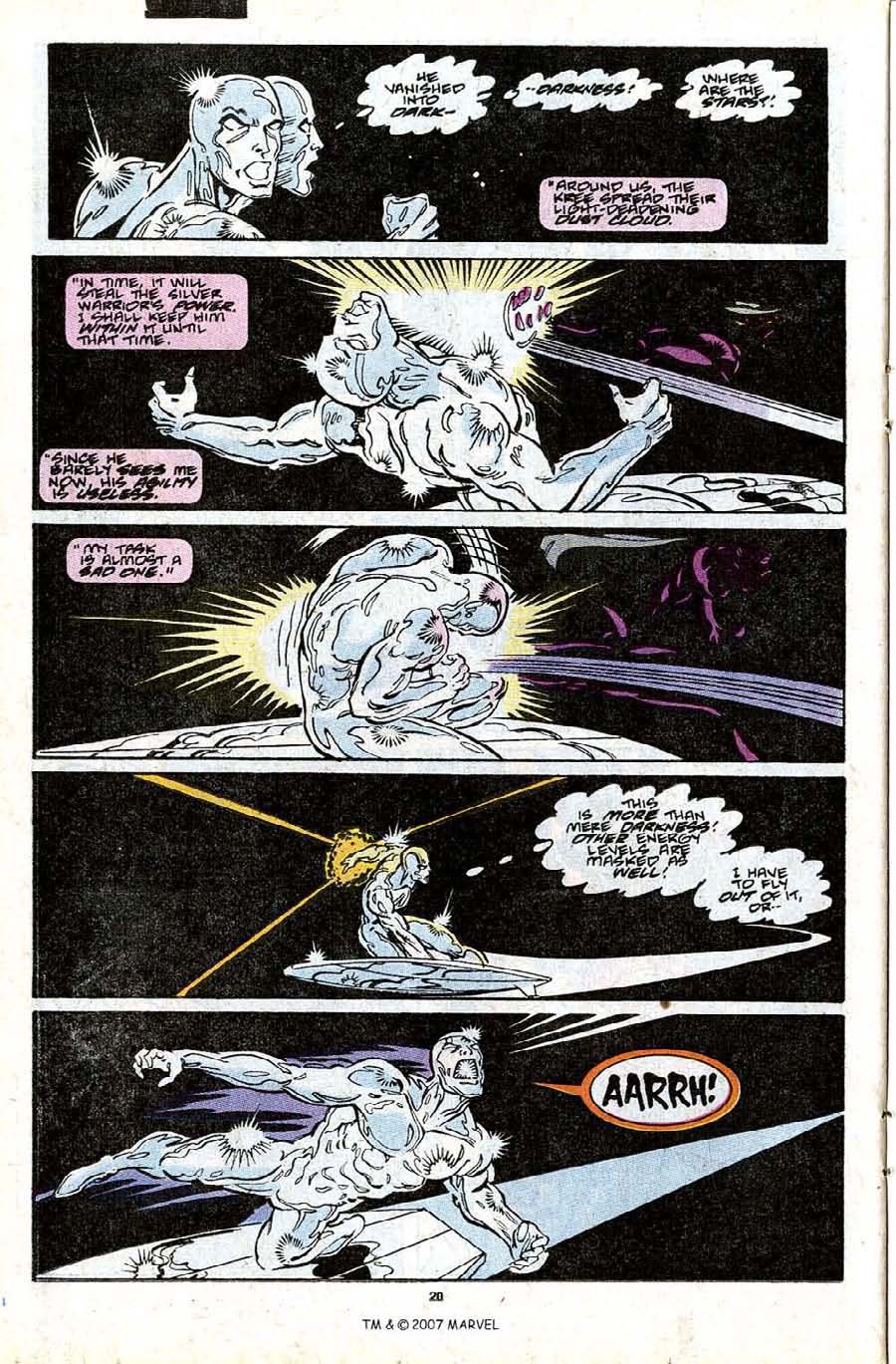 Read online Silver Surfer (1987) comic -  Issue #29 - 22