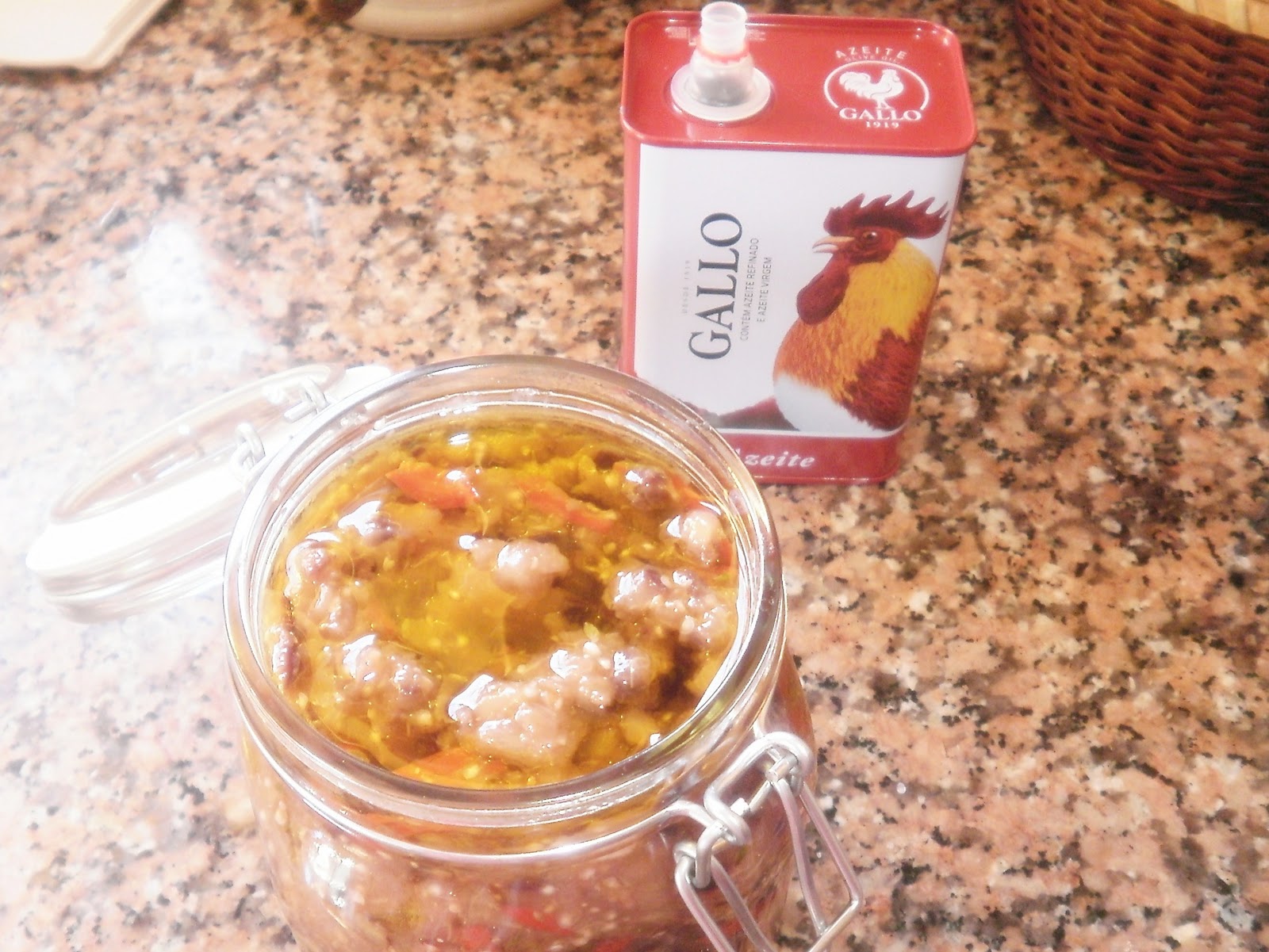 Pickled Eggplant in Olive Oil