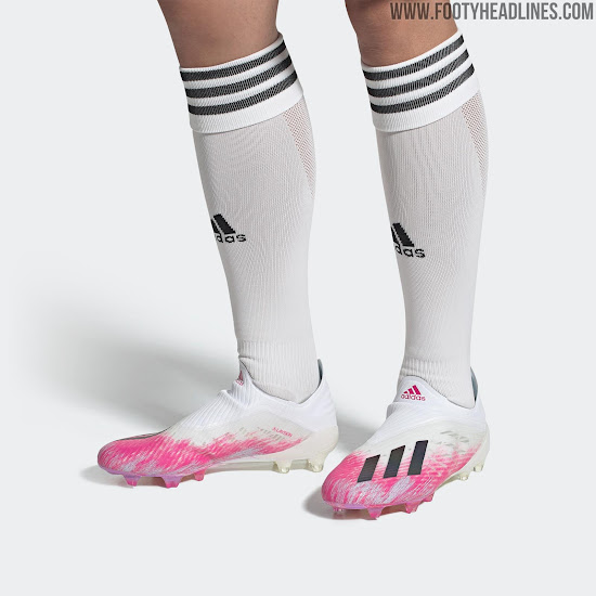 adidas x 19.1 white and pink