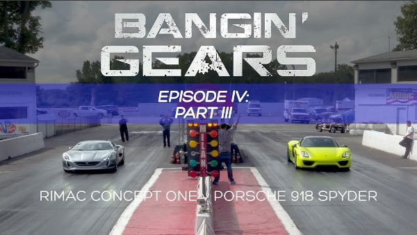 Rimac Concept One vs Porsche 918 Spyder