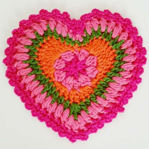 Corazón Grande a Crochet