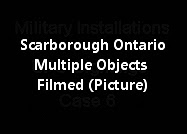 Southern Scarborough Ontario Multiple Objects Filmed (Picture)