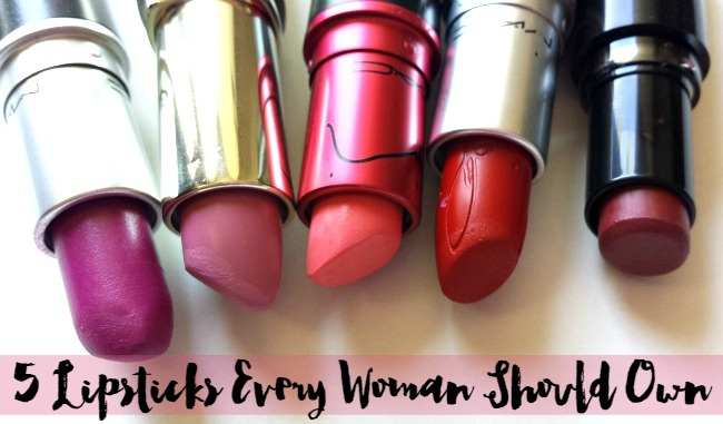 lipsticks every woman should own